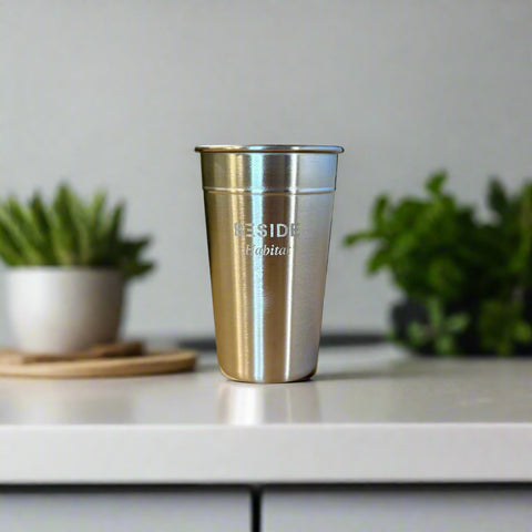 Set of 4 Stainless Steel Tumblers